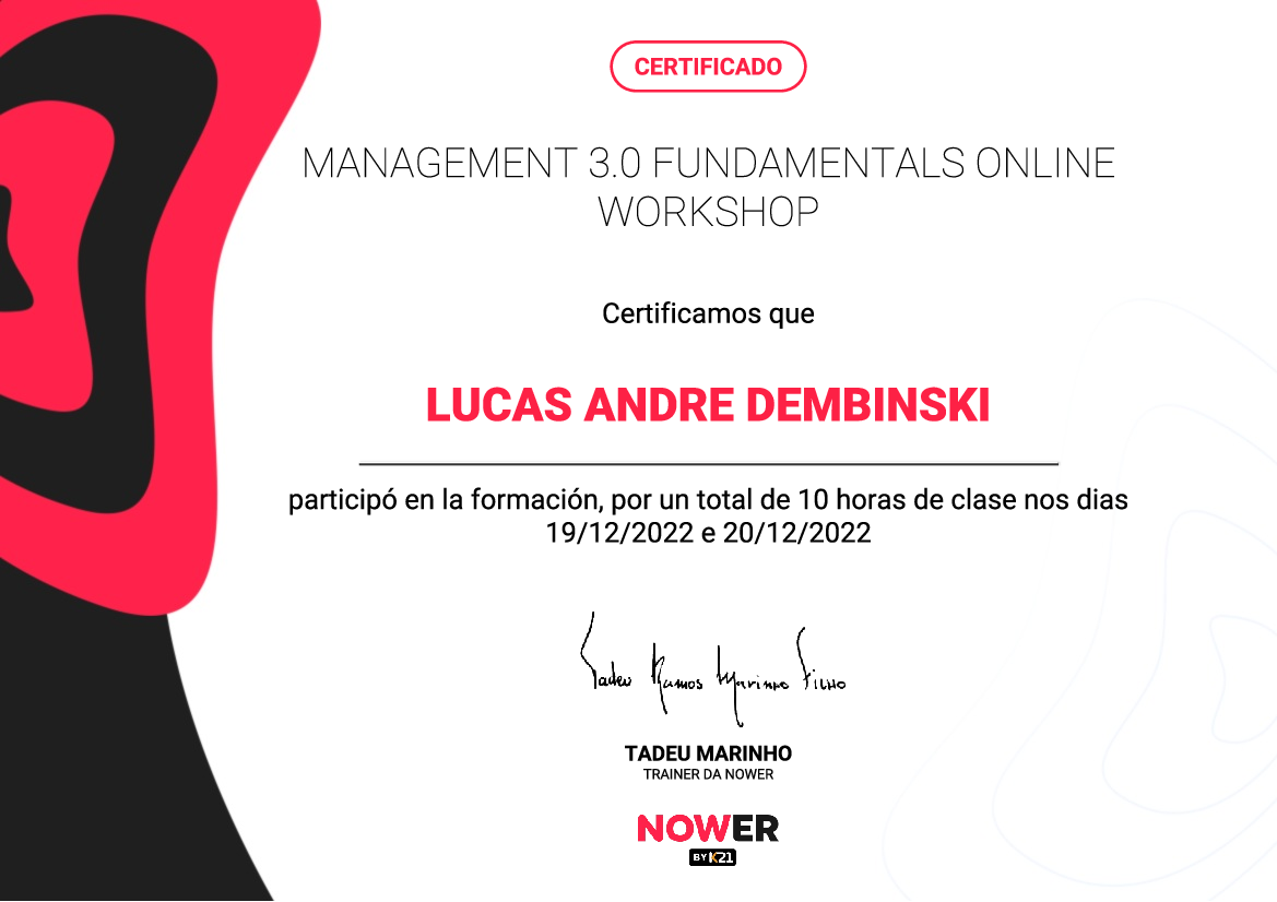 Certificado K21
